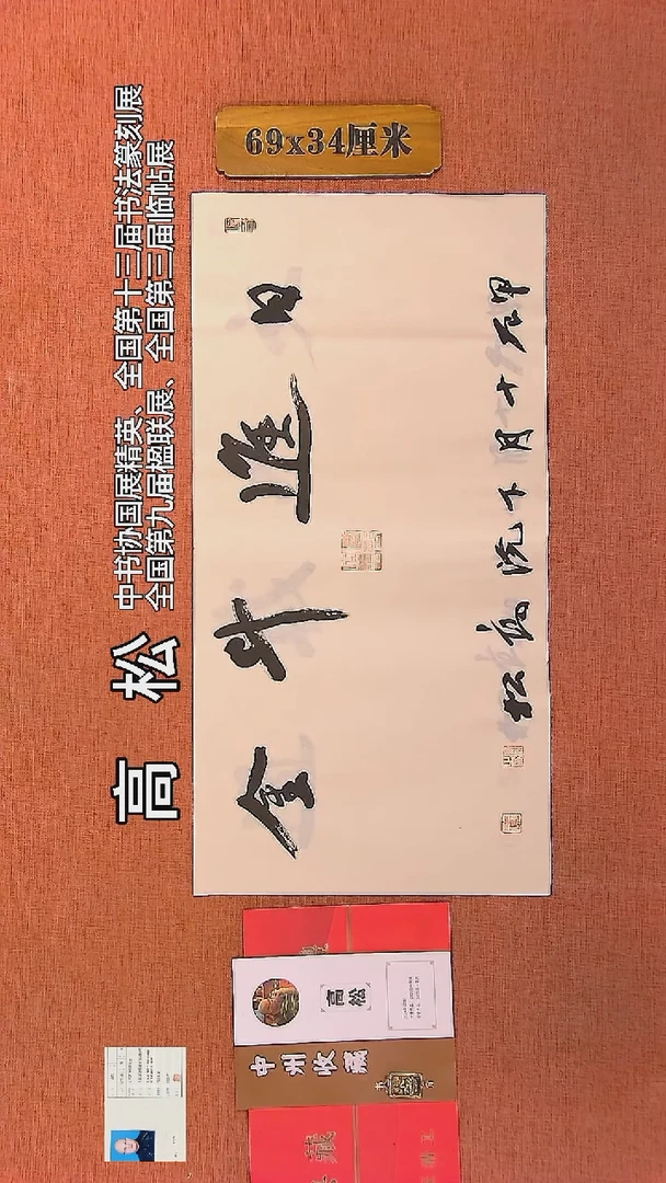 【闪购商品】书法98     高松老师书法作品