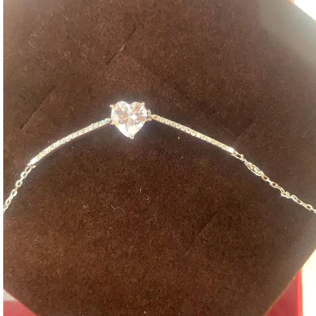 925银手链 RC12精品爱心手链