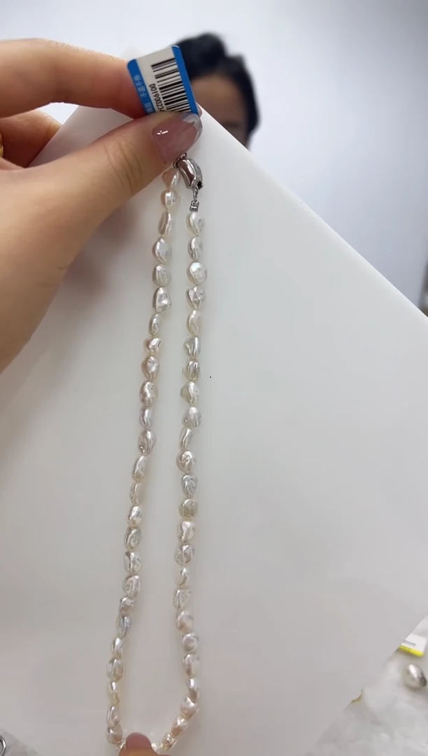 【闪购商品】淡水珍珠DA未镶嵌项链 D019