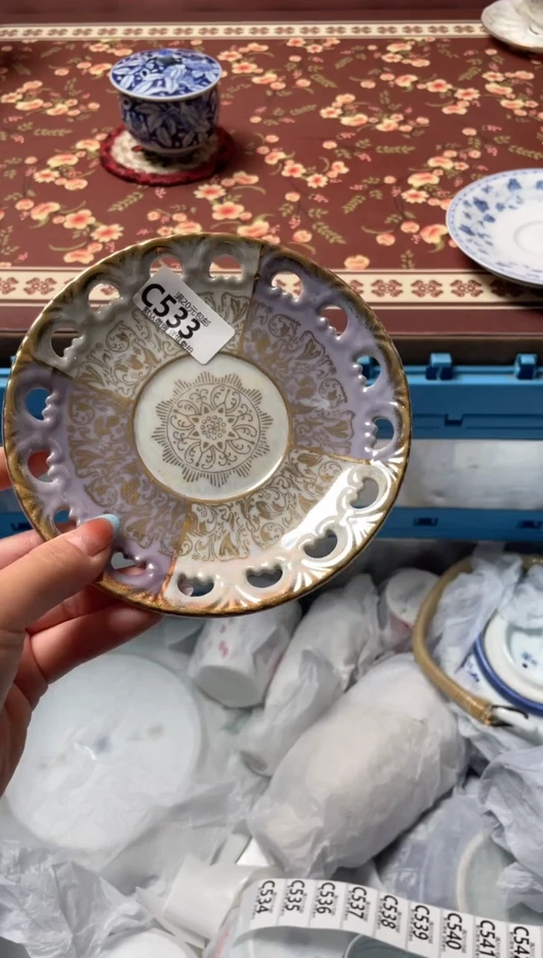 瓷片k***u瓷器瓷器C533
