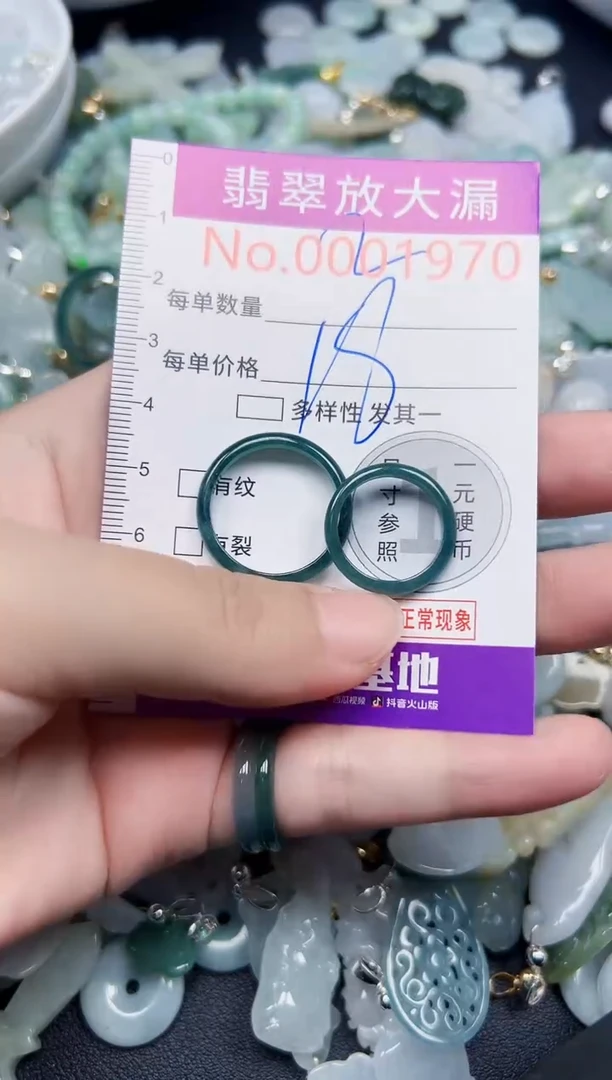 颈饰未镶嵌翡翠1970