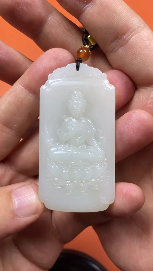 颈饰未镶嵌和田玉风*1