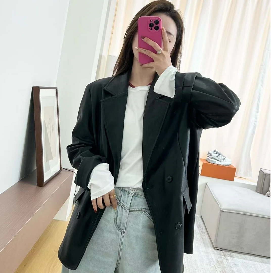 西装外套女宽松气质高级感