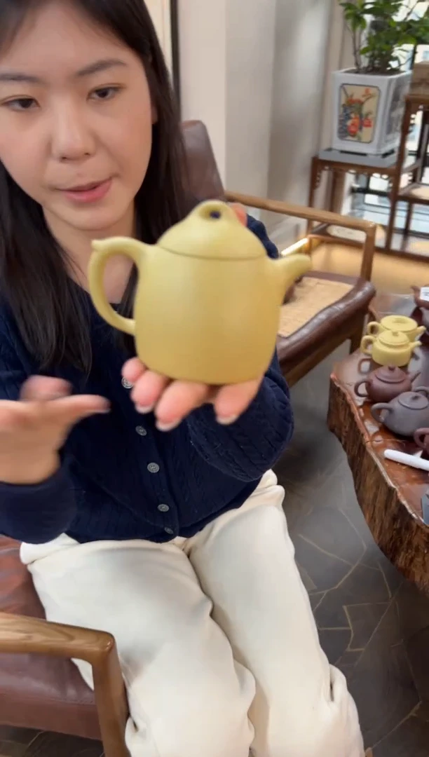 【闪购商品】紫砂茶壶【头哥手工壶】秦权本绿