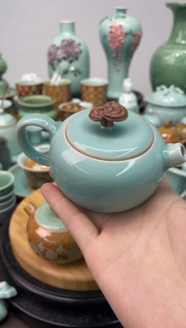 特价福利 微瑕 慧仙青瓷