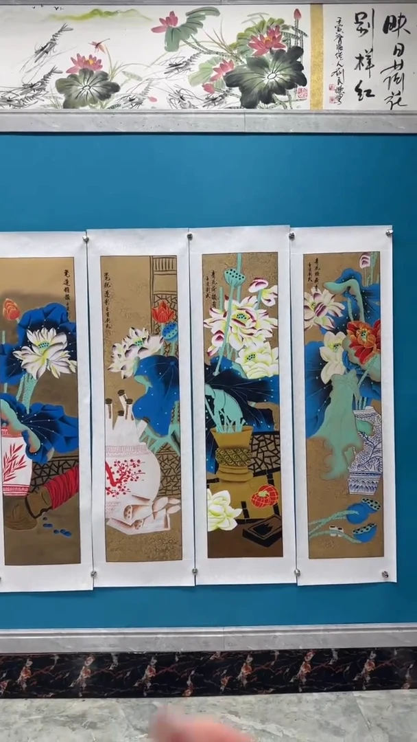 国画启辰艺术刘武手绘-国画25