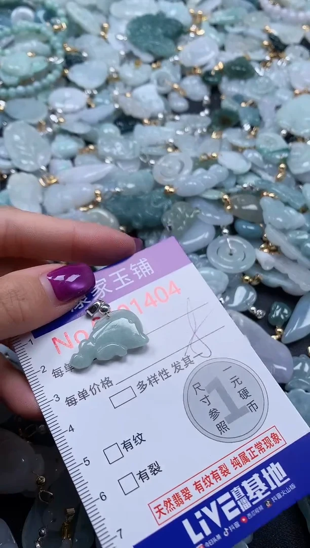 颈饰未镶嵌翡翠1404