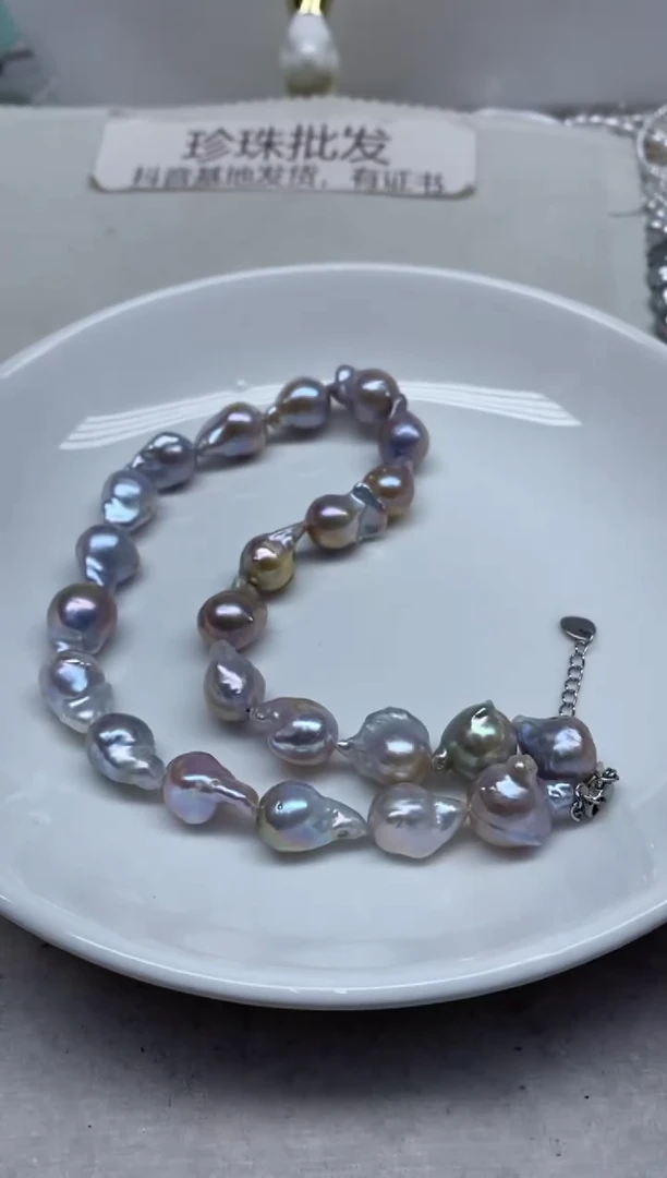 淡水珍珠未镶嵌颈饰99