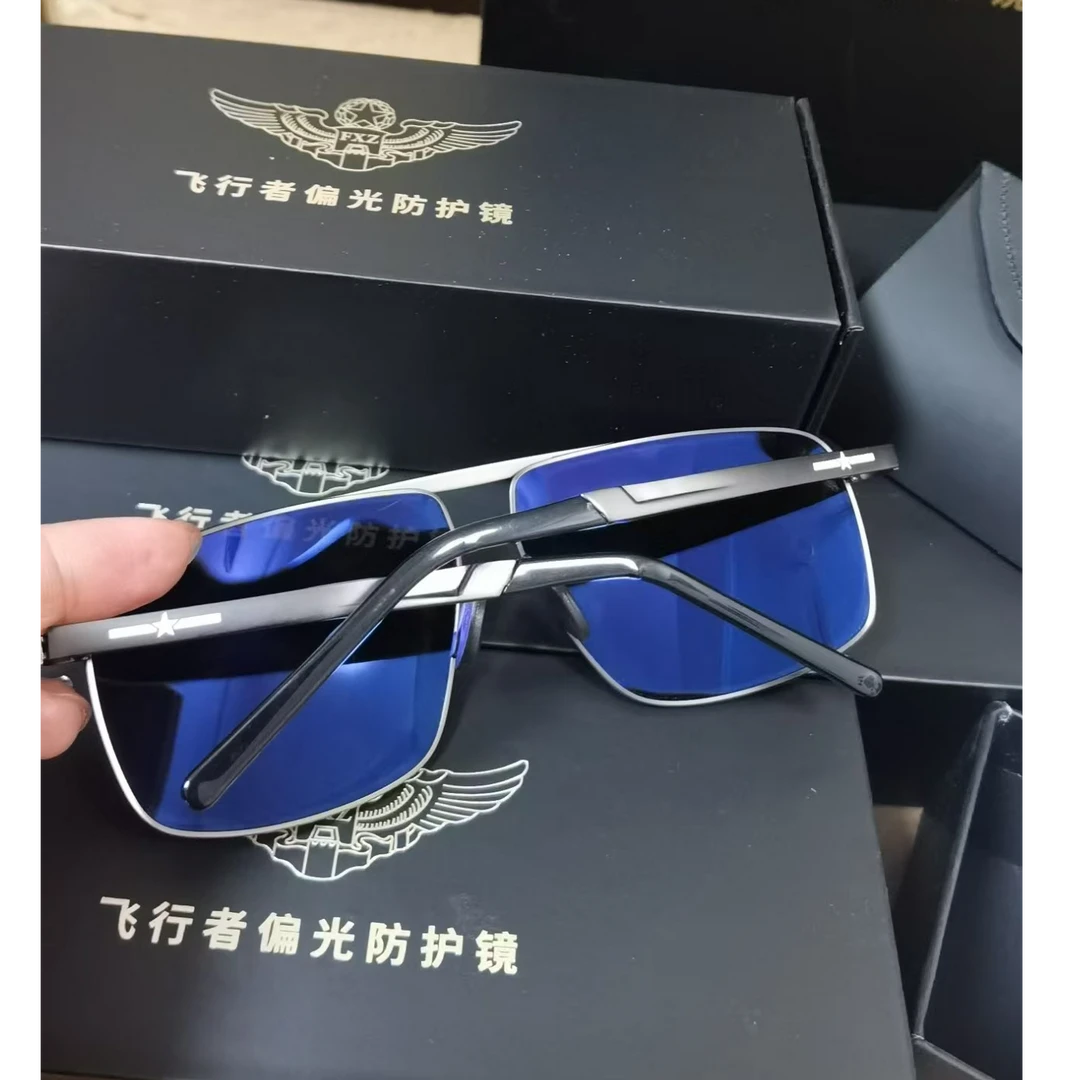 飞行者眼镜防紫外线高清偏光偏光眼睛时尚