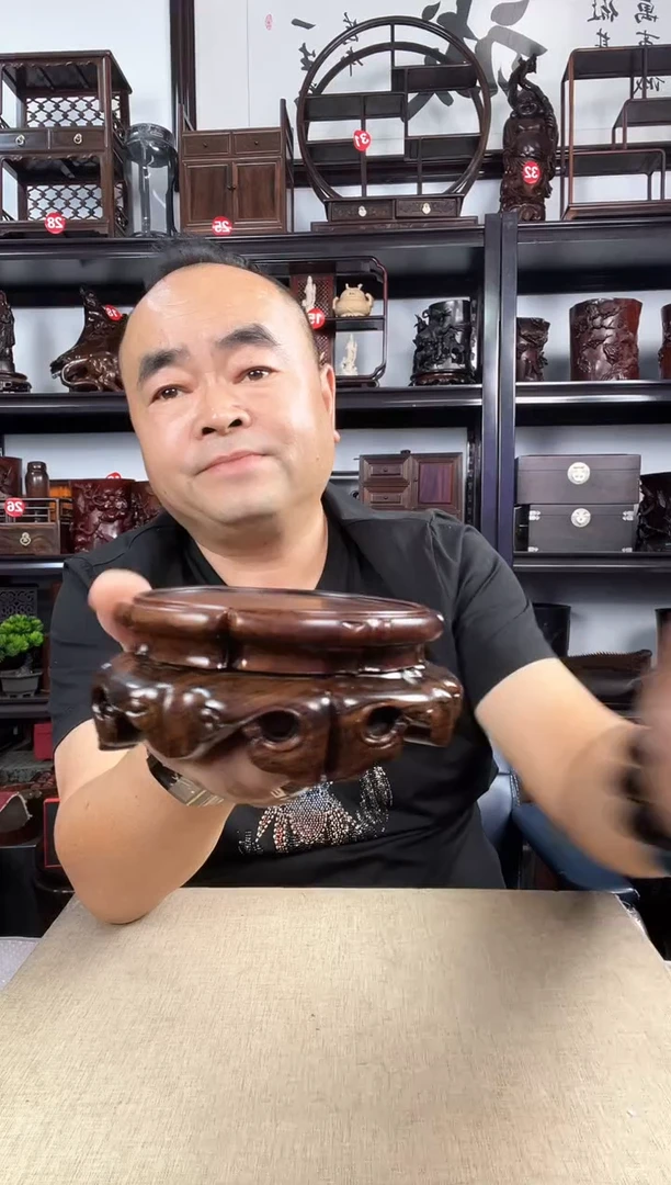 木转如意老李红木工艺品