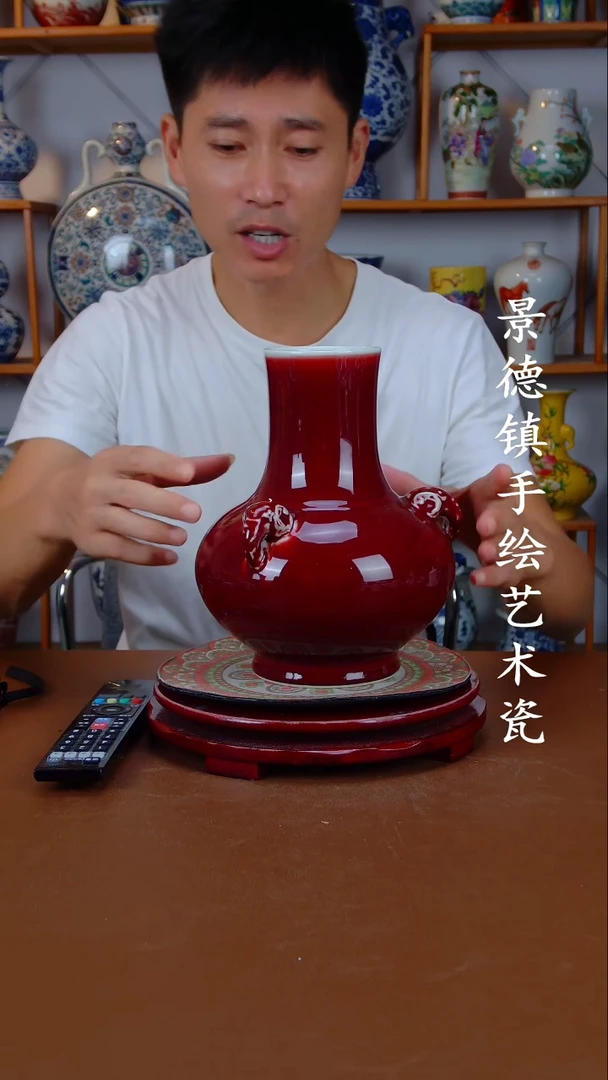 现代景德镇手工手绘陶瓷摆件32