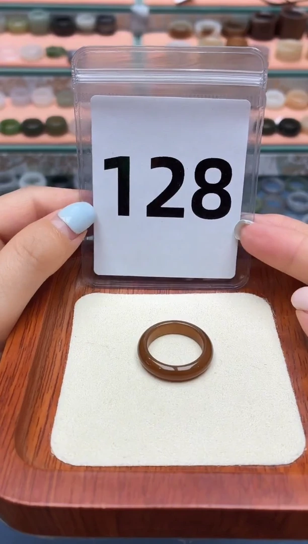 未镶嵌戒圈和田玉17号