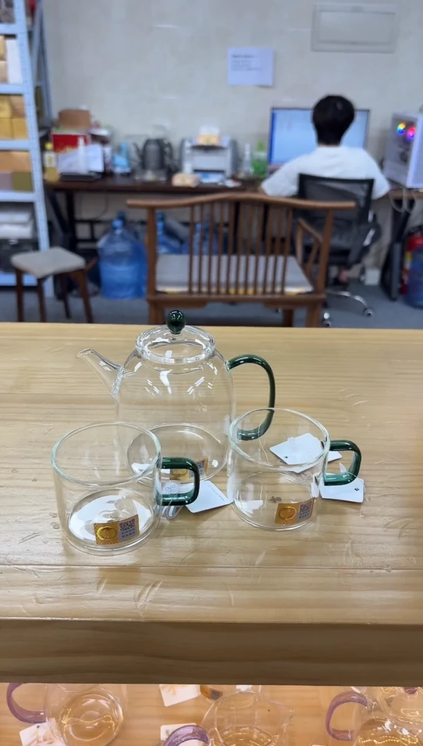 禾器宴辰壶墨绿+禾器清禾墨绿一个装*2