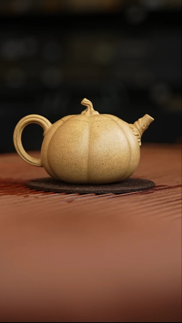 别****友李友宝老段泥南瓜壶