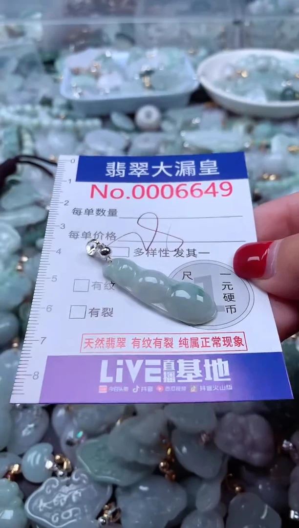 颈饰未镶嵌翡翠6649