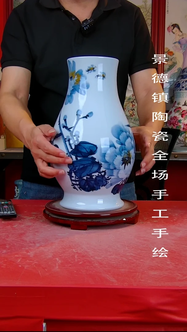 摆件景德镇陶瓷 全场手工手绘