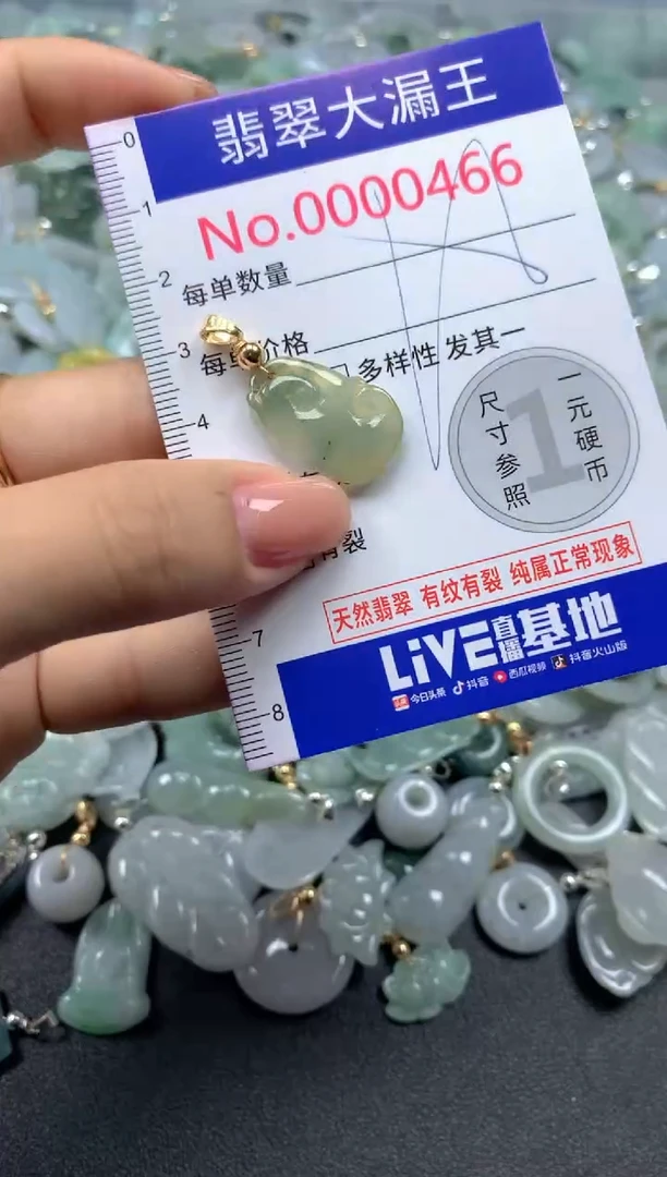 颈饰未镶嵌翡翠466