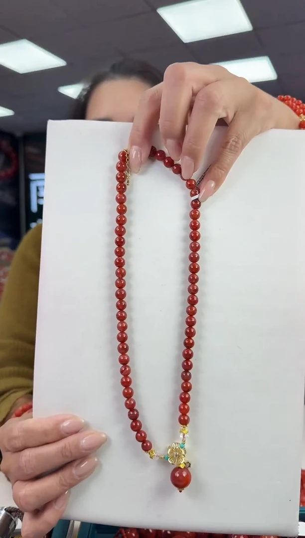 未镶嵌珠串南红玛瑙多样发其一/7/98525120298