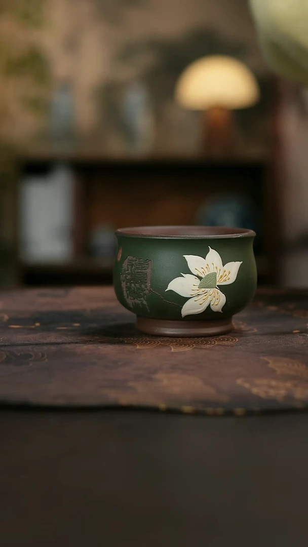 景德镇陶瓷杯碗柴烧多人