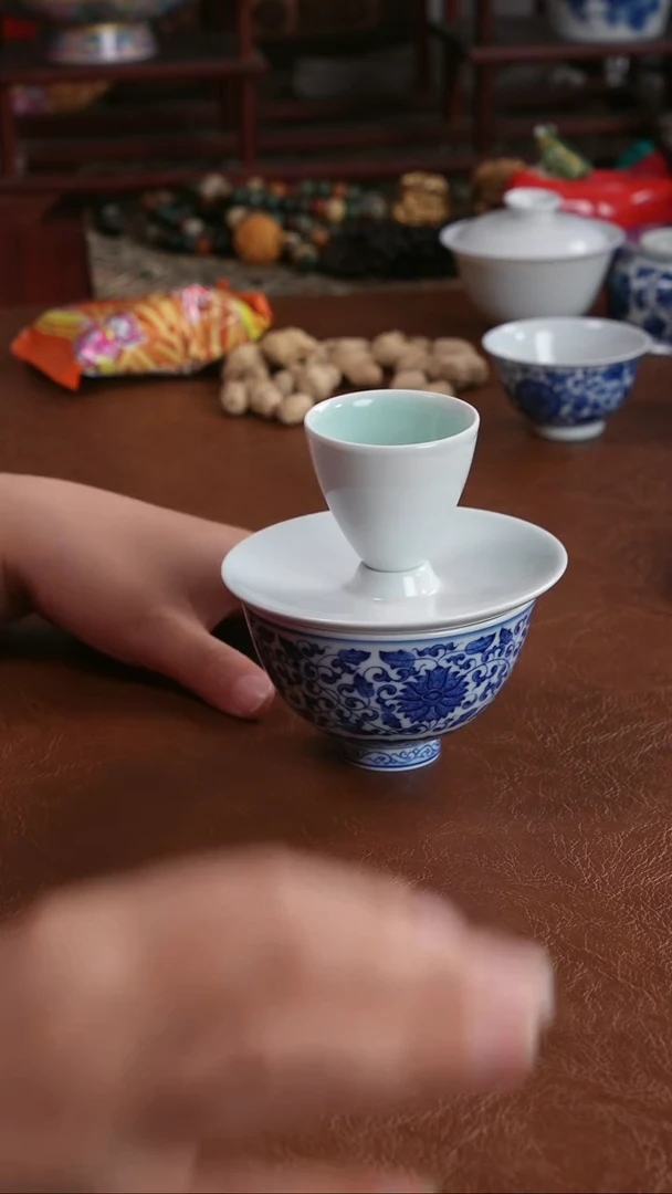 景德镇高端茶器庞*傅手绘手工茶具茶器*-