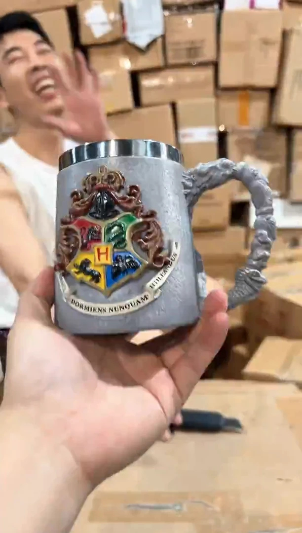 瓷片哈利波特城堡杯