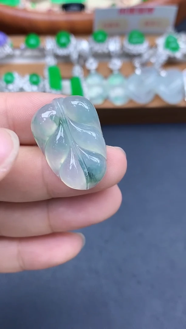 颈饰未镶嵌翡翠268-中国好珍宝