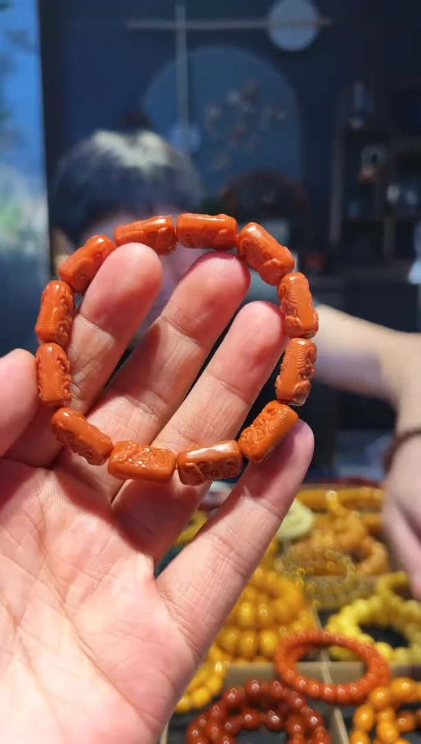 未镶嵌手链南红玛瑙单圈