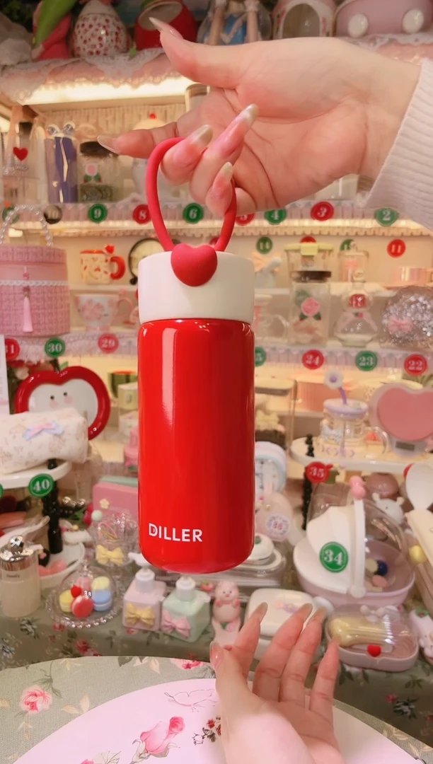 【闪购商品】摆件红色保温杯品质好，发货快，放心拍