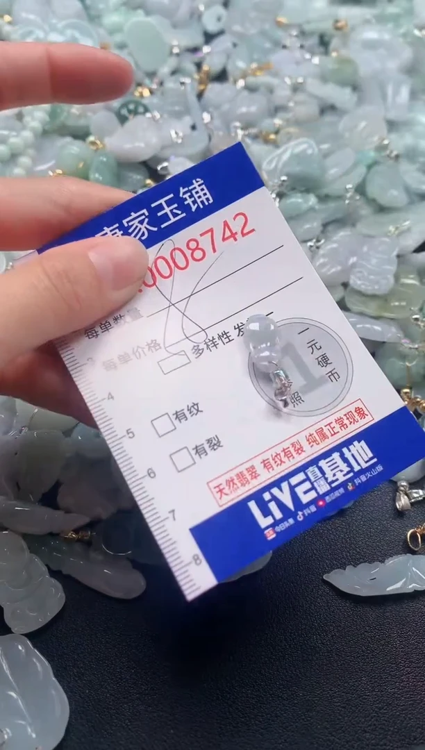 颈饰未镶嵌翡翠8742