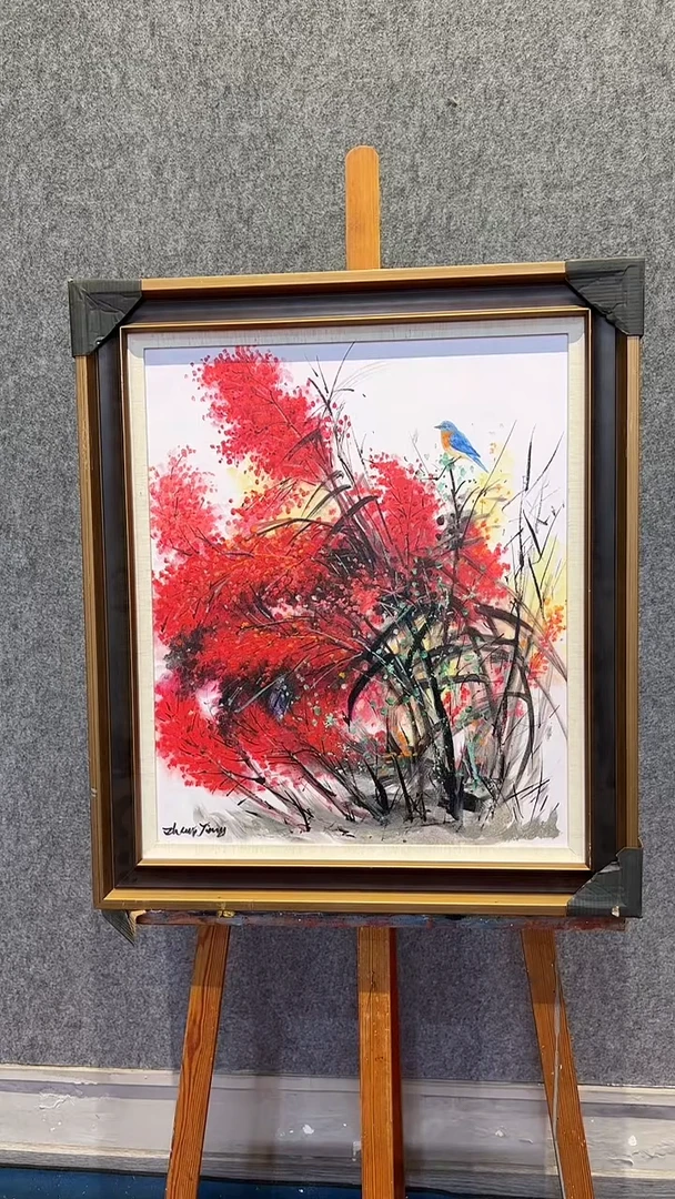国画张敬油画作品40