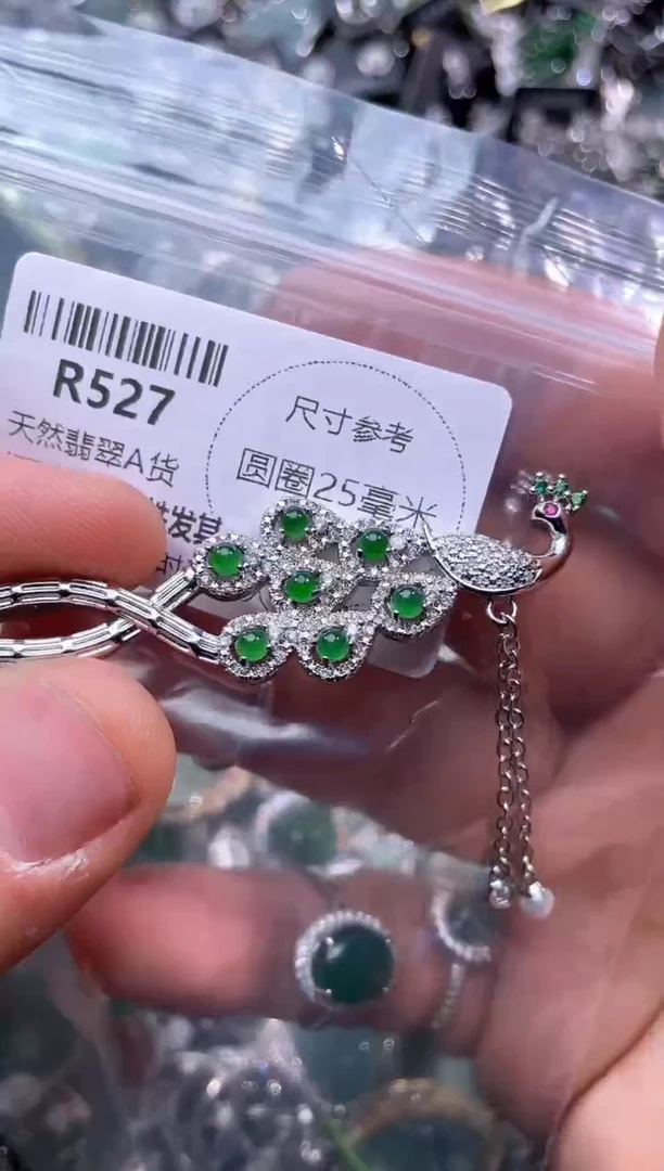 【闪购商品】翡翠颈饰未镶嵌R527发簪