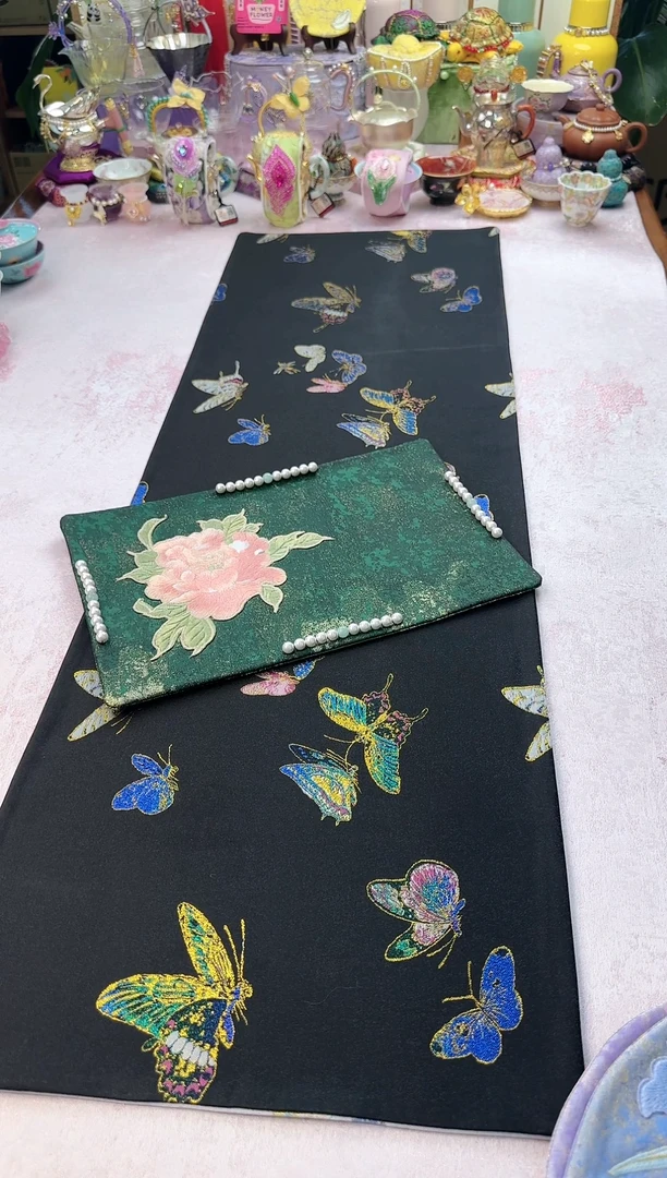 38 祖母绿牡丹茶席