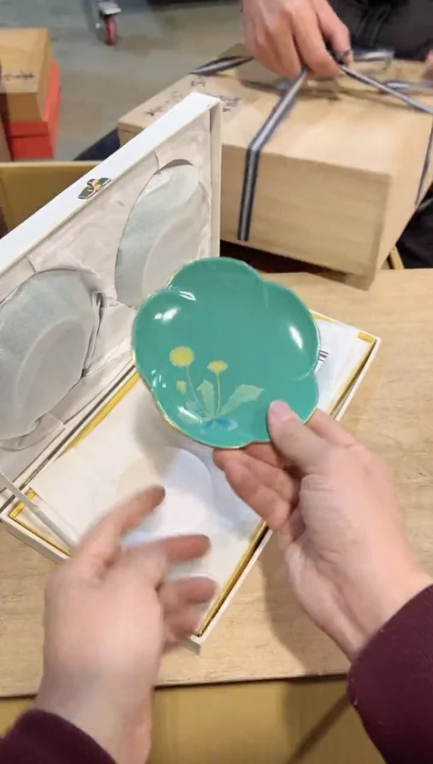 【闪购商品】A0033中古瓷器 茶器周边/1盒