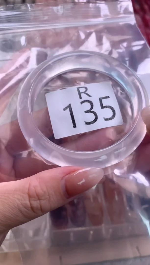 水晶珠宝半成品未镶嵌水晶手镯135-56