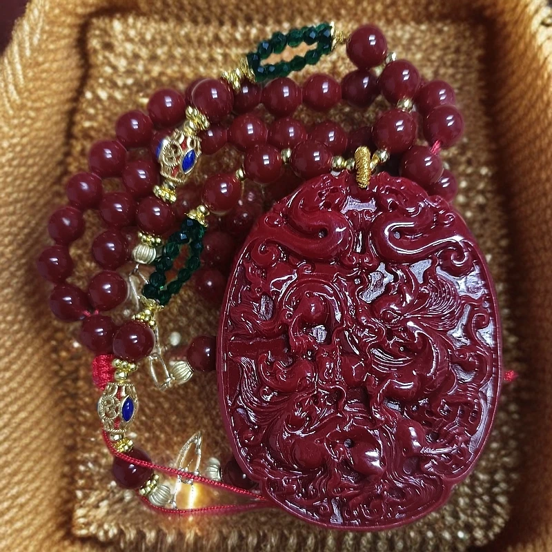 红色龙牌项链多样性发货任意一件