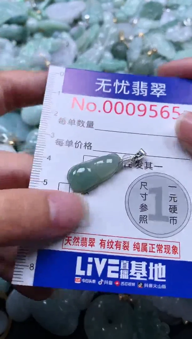 颈饰未镶嵌翡翠9565