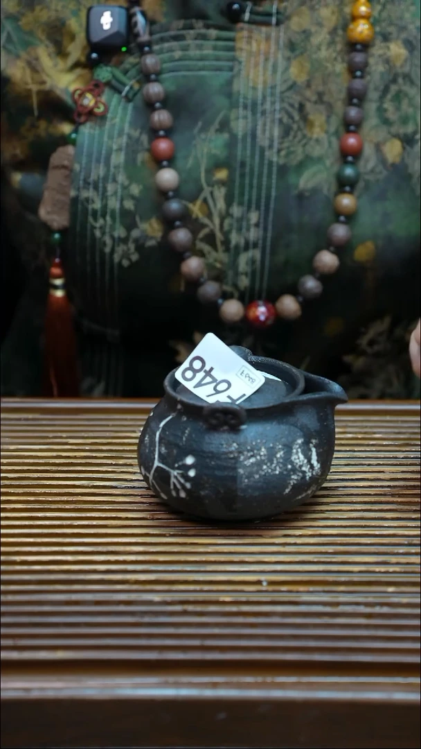 万古烧粗陶手工茶具