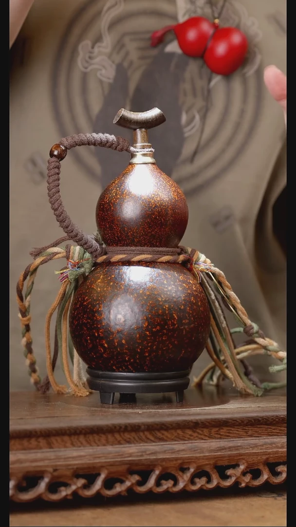 178号精品天然大漆酒葫芦一物一拍~