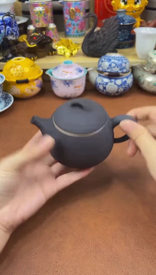 陶瓷茶具摆件旅行套组