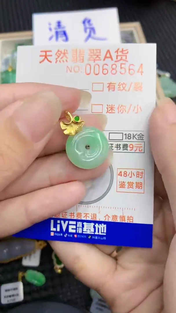 【闪购商品】翡翠颈饰银S925镶嵌            8