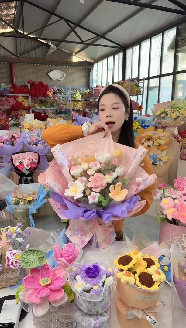 非遗手工花束，孤品清仓！！