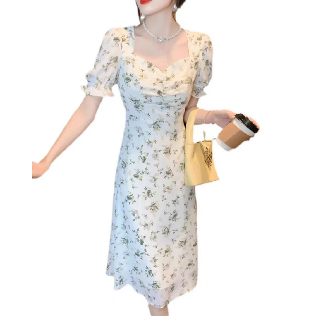 501-600夏季女装连衣裙气质显瘦修身收腰