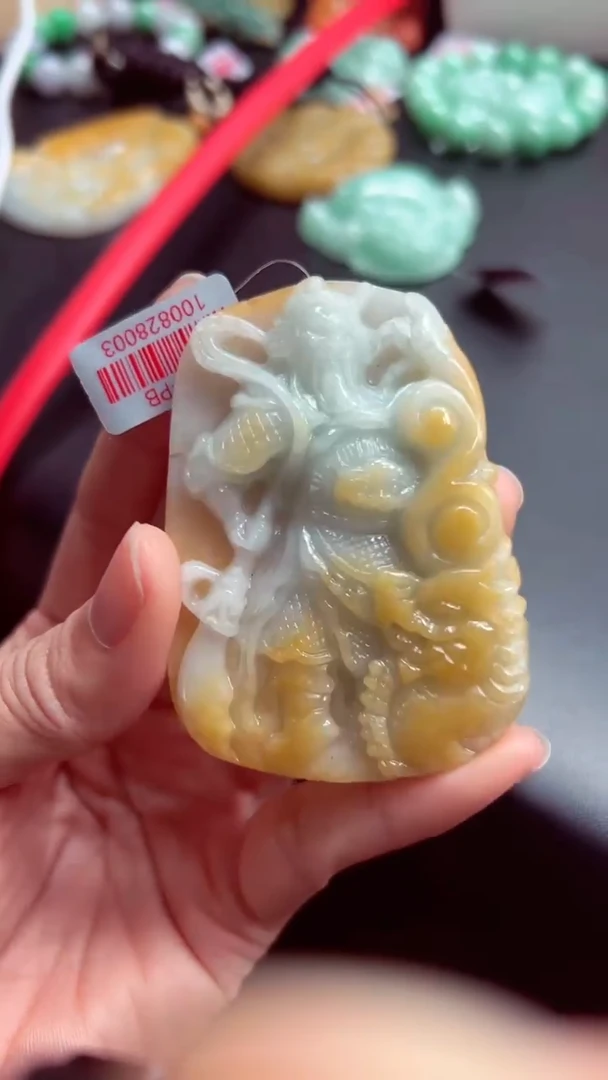 吊坠(不含链)未镶嵌翡翠天然翡翠