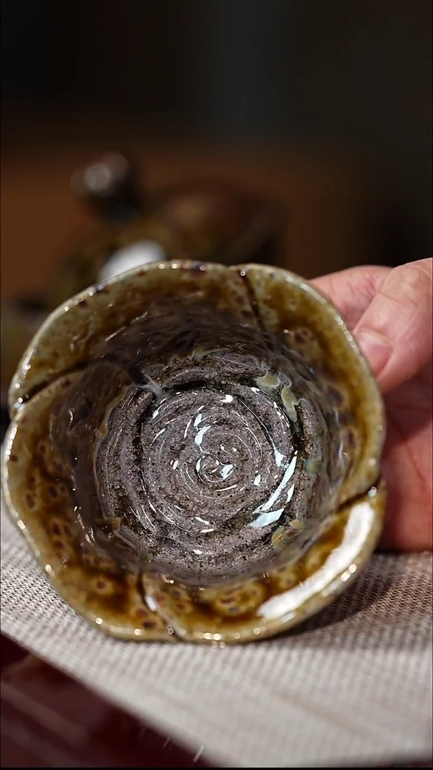 茶壶紫砂宜兴紫砂GFY 金丝楠木柴烧 主人杯