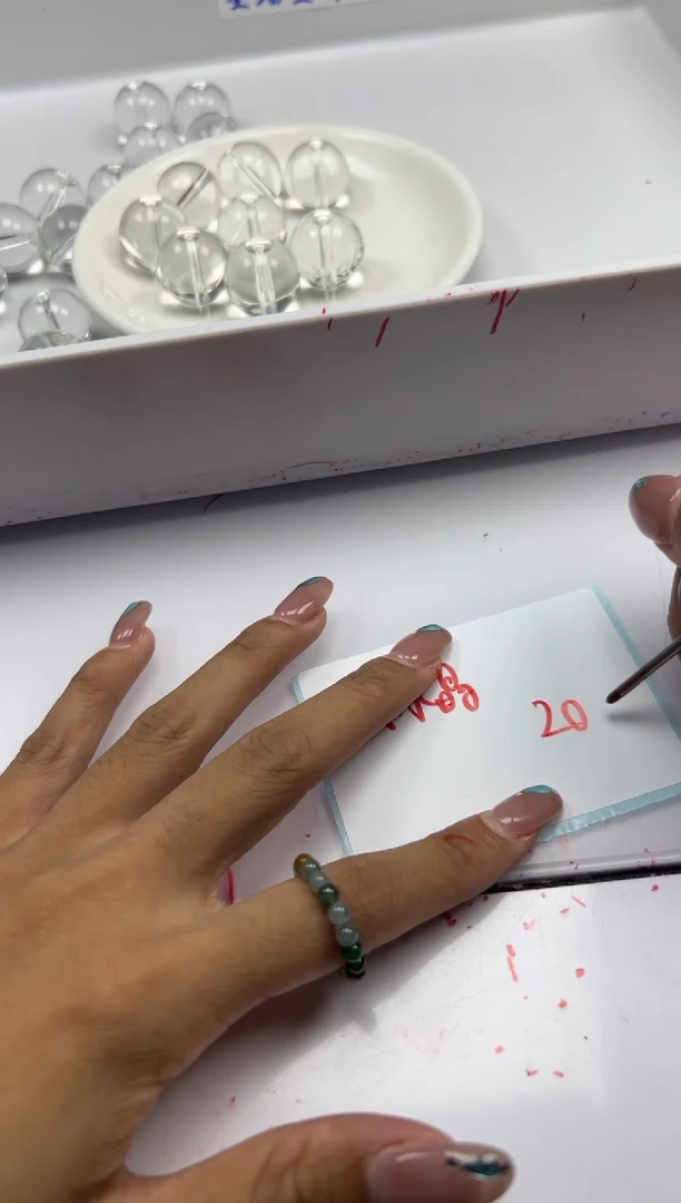 未镶嵌颈饰水晶w2873白水晶20mm*1颗