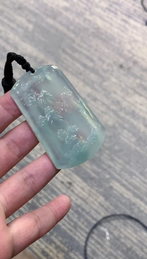 颈饰未镶嵌翡翠天然A货翡翠