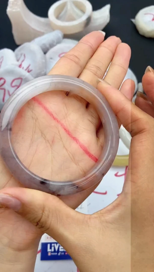 未镶嵌手镯石英质玉A66+57/58