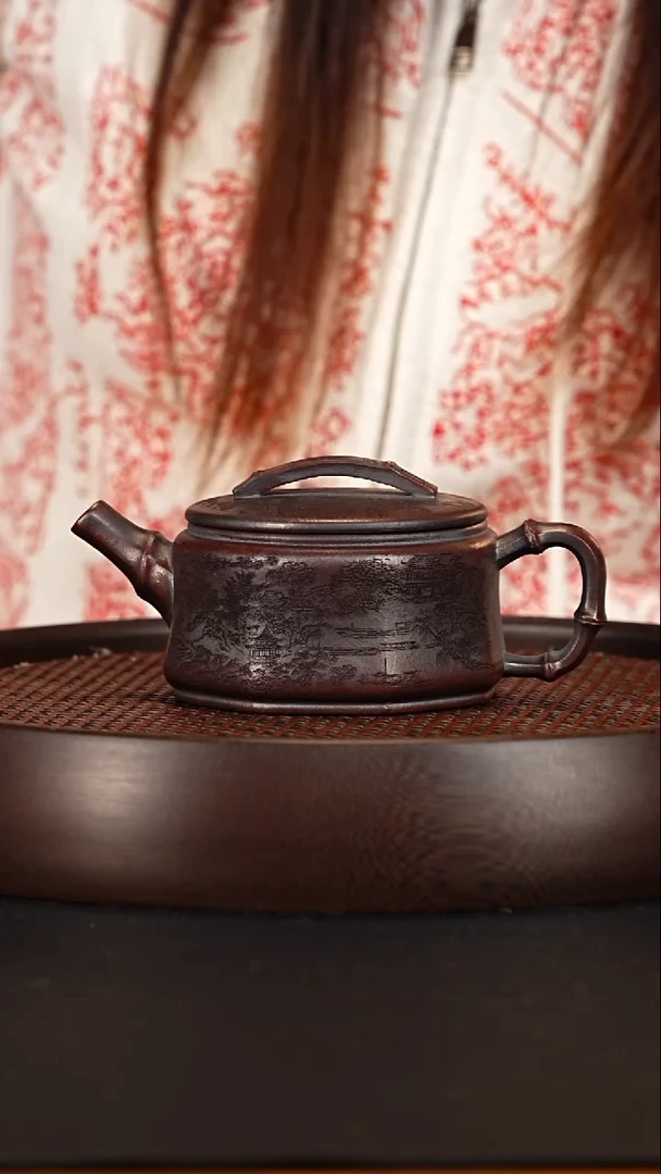 茶壶朱泥 宜兴紫砂壶