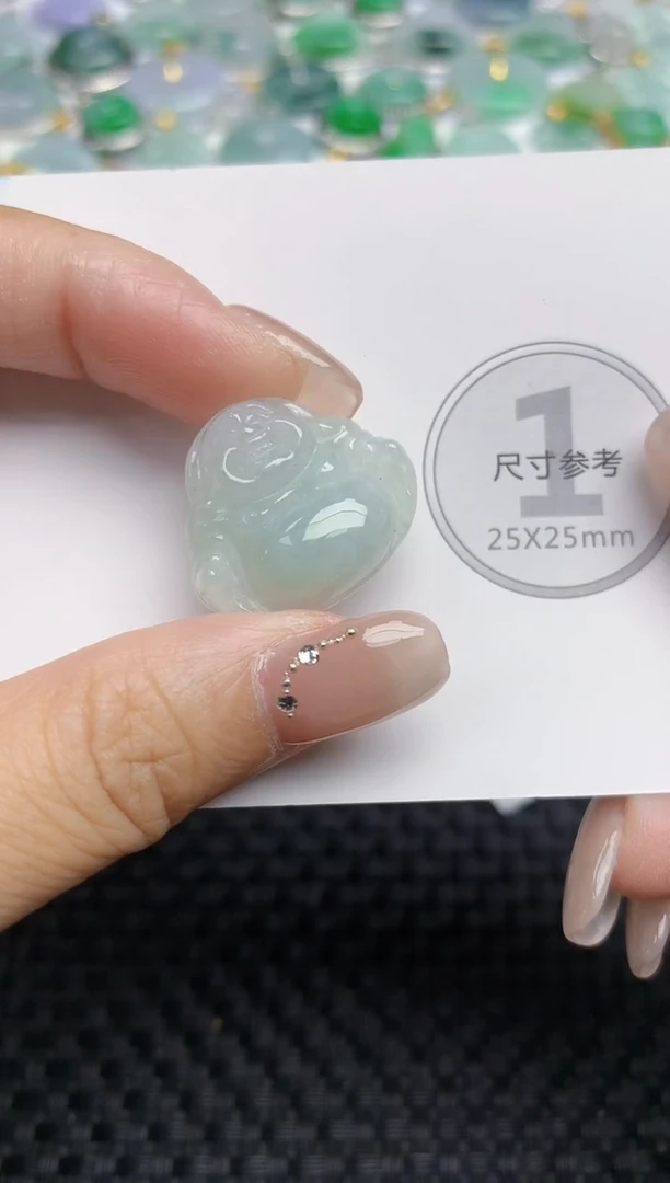 颈饰未镶嵌翡翠 天然缅甸A货翡翠百元以上9元证书费自理