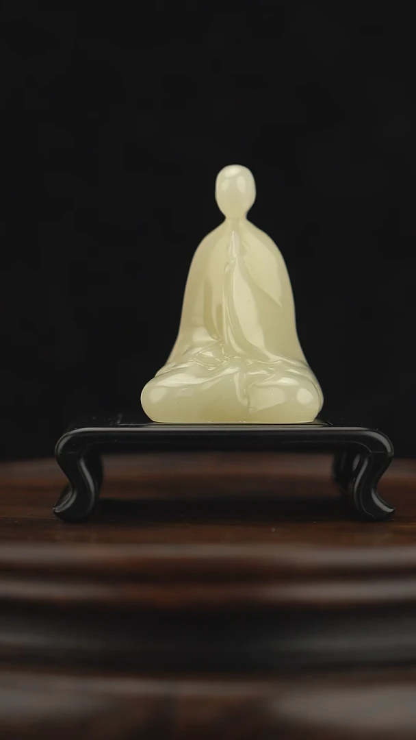 玉【无相佛】天然玉石摆件